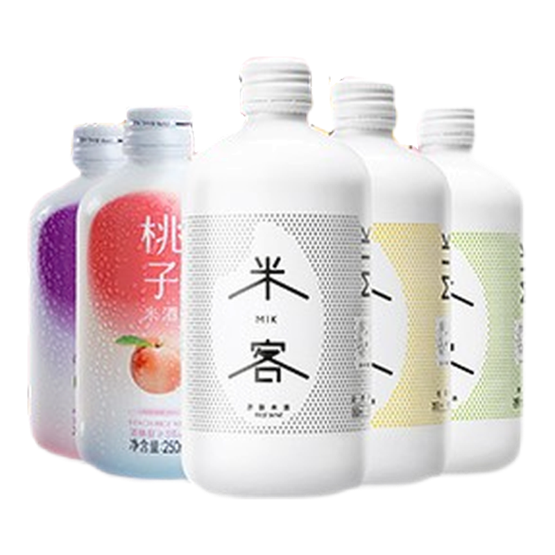 米客 多种口味米酒