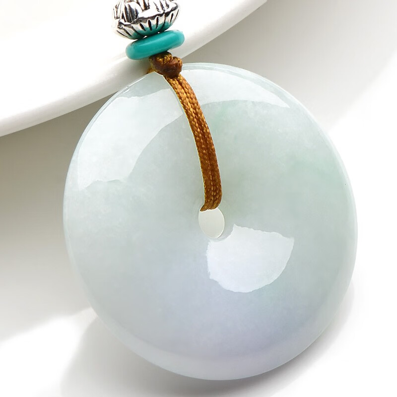 可玉可求 细腻平安扣 吊坠