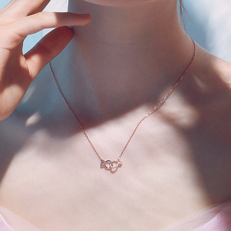 T400 小丑鱼锁骨项链