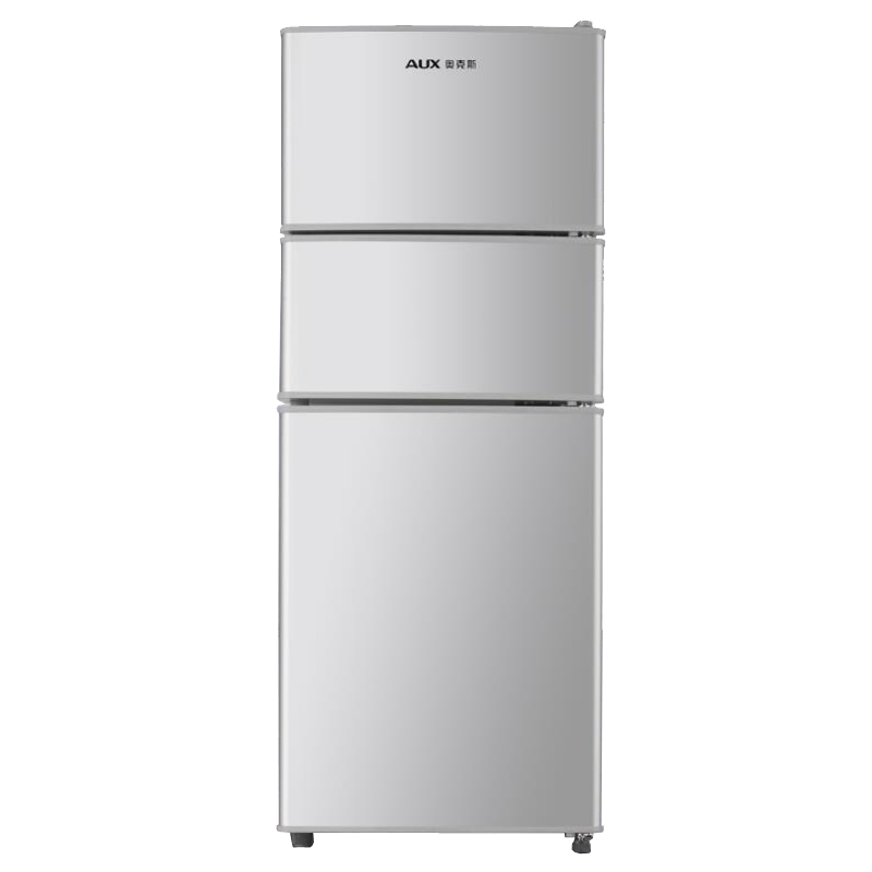 奥克斯 节能静音 三门冰箱