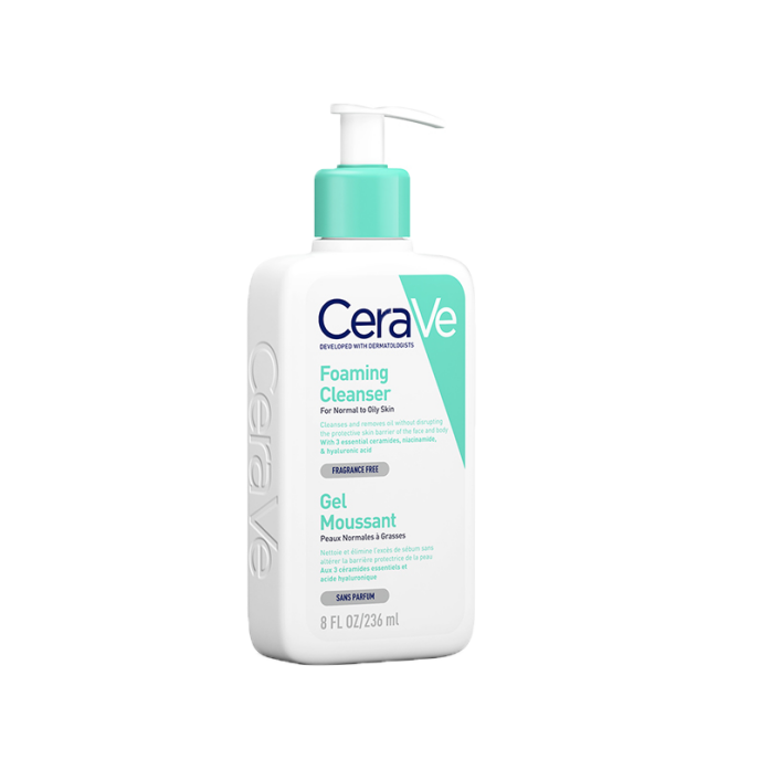 CeraVe 泡沫净颜洁面啫喱