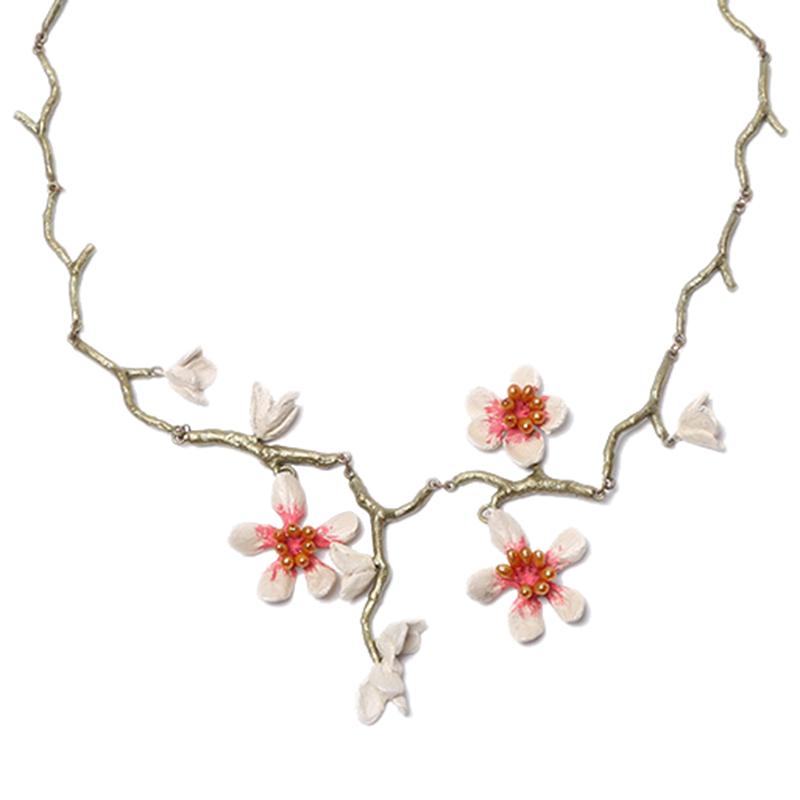 迈克米肖尔杏花项链