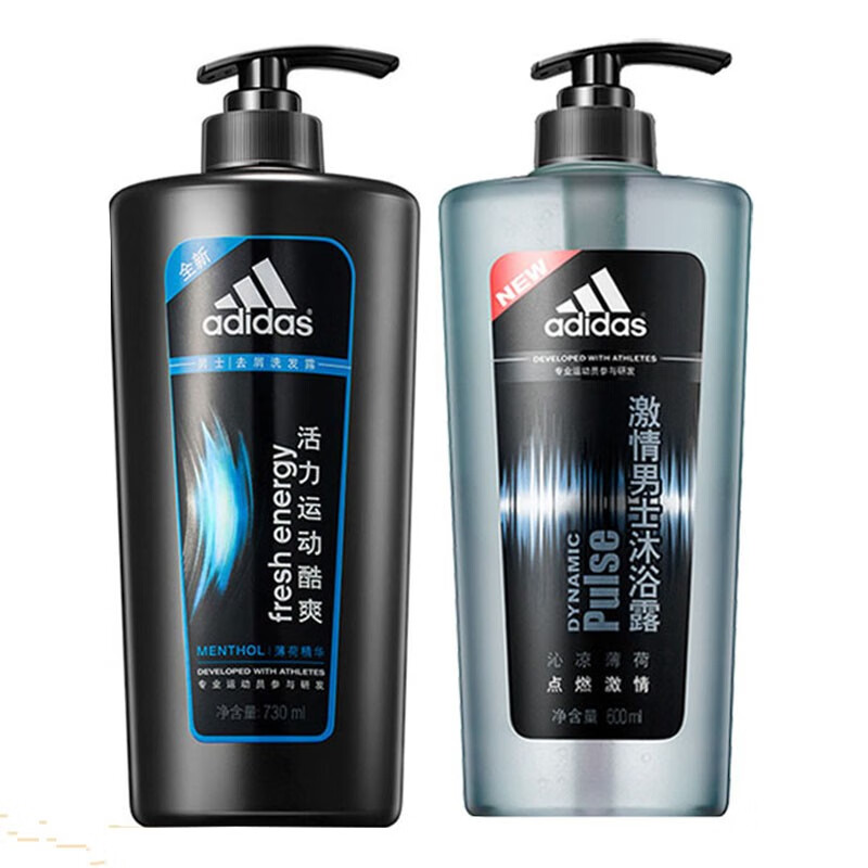 Adidas 洁净 沐浴露