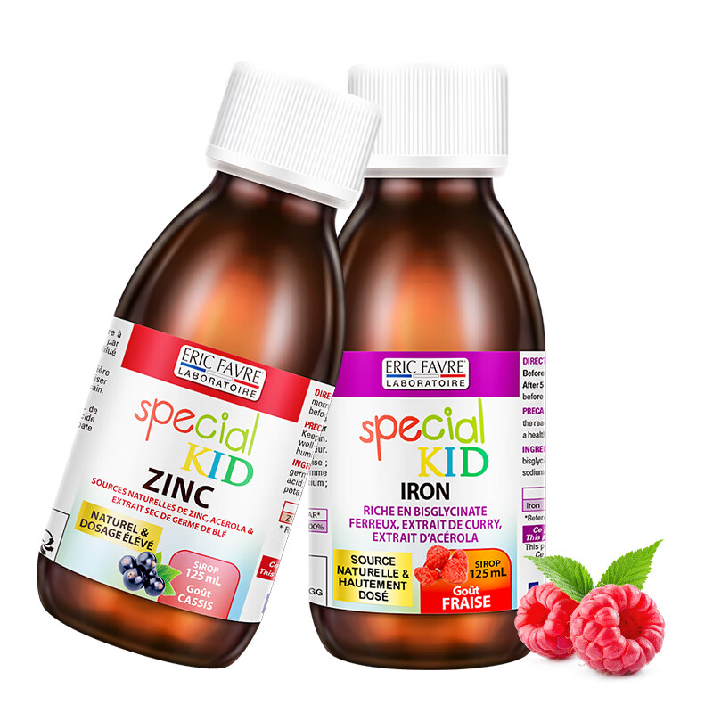 艾瑞可 宝宝补铁锌口服液