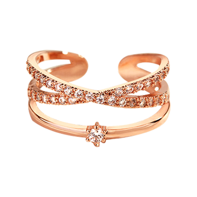 桑玛 镀金玫瑰 戒指