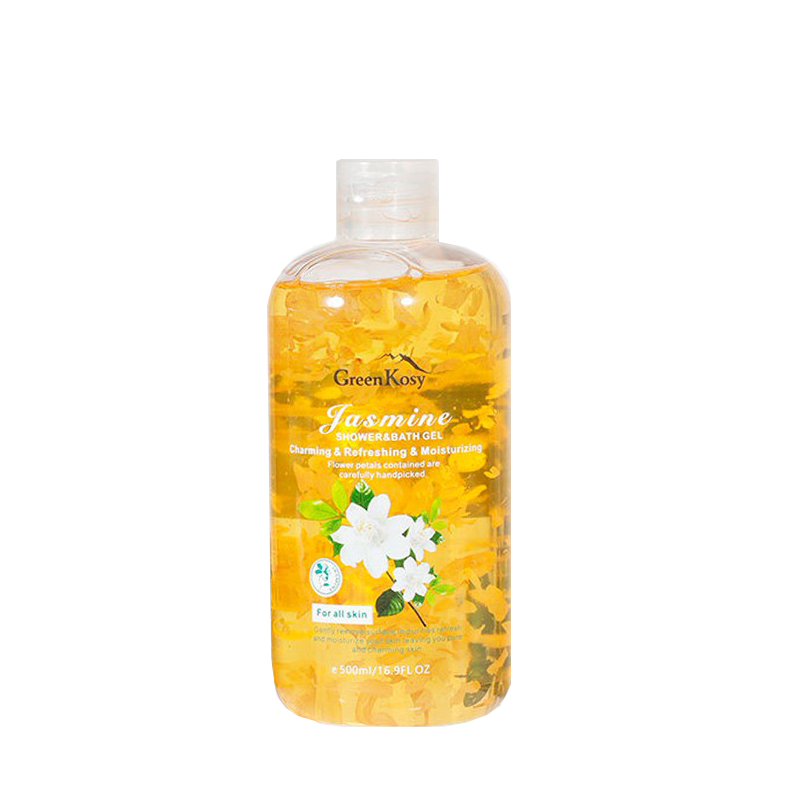 绿色溪谷 茉莉花香花瓣沐浴露