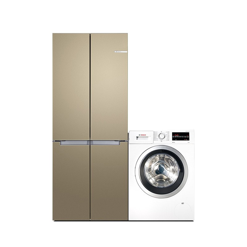 博世 多种程序冰箱洗衣机套装