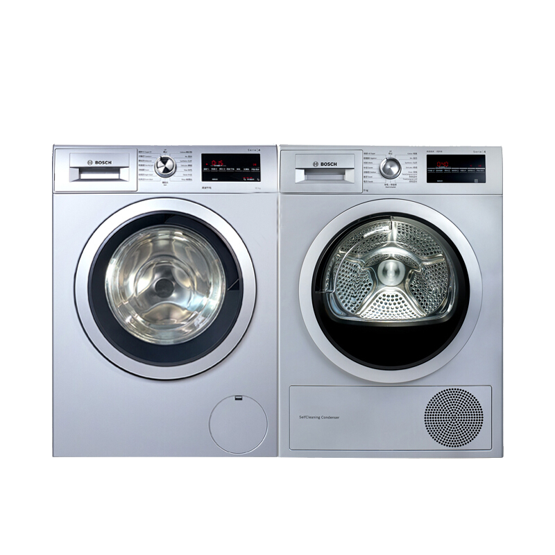 博世高漂洗去残留洗烘套装