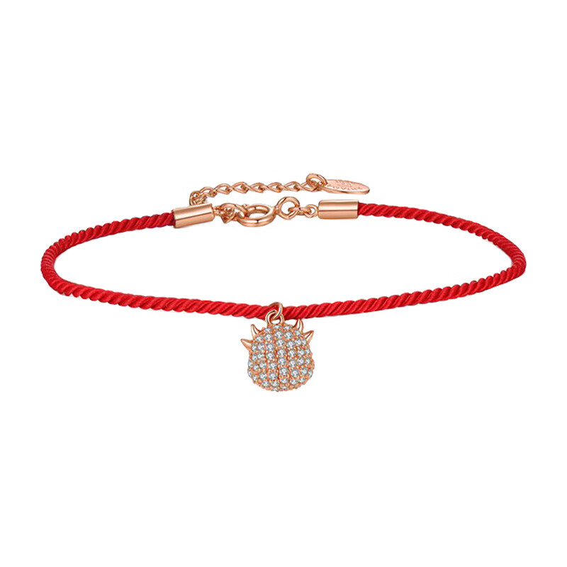 AGATHA福牛红绳手链