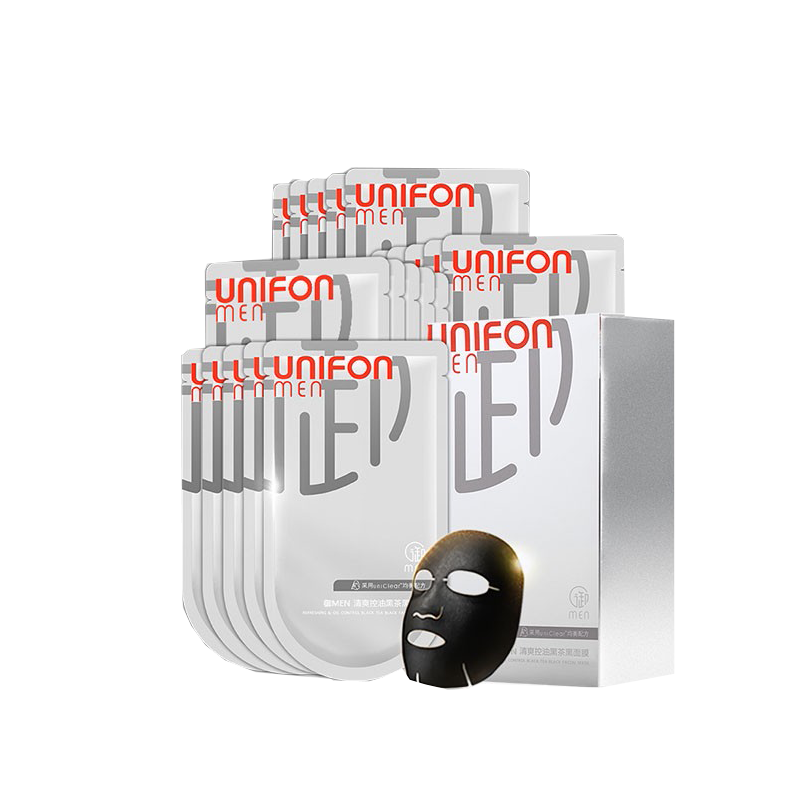 御MEN 黑茶清爽控油黑面膜