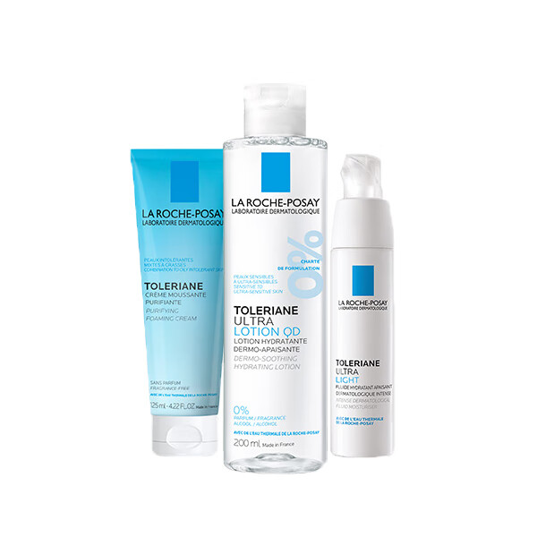 理肤泉 嫩肤补水护肤套装