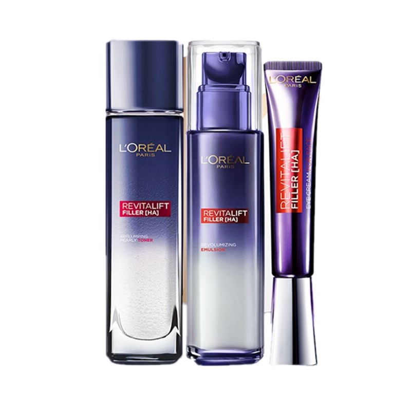 欧莱雅 玻尿酸补水护肤套装