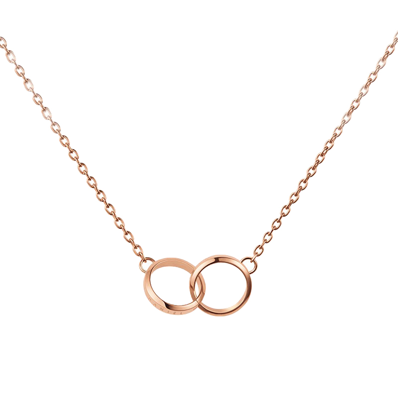 丹尼尔惠灵顿 环环相扣 项链