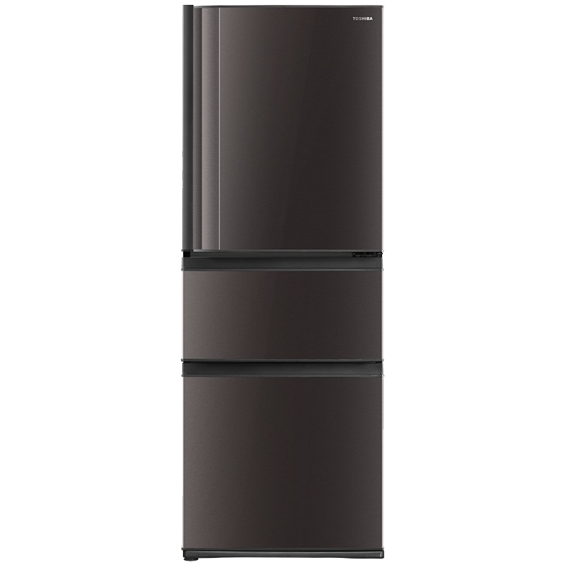 东芝三挡调温三门冰箱