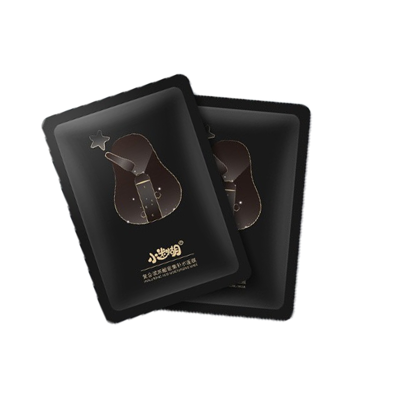 小迷糊 玻尿酸竹炭黑面膜