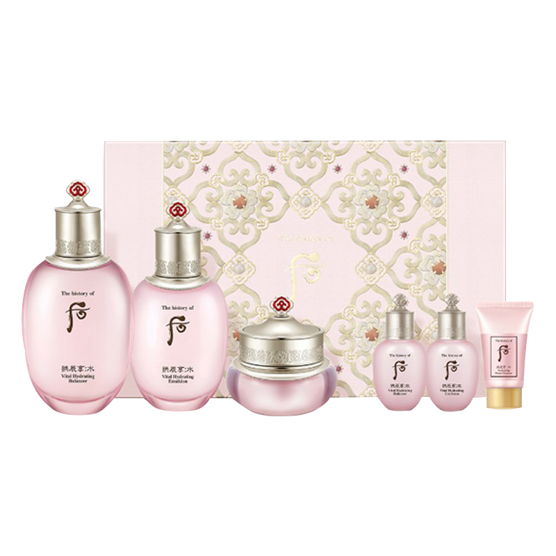 后 保湿滋润水乳霜套装