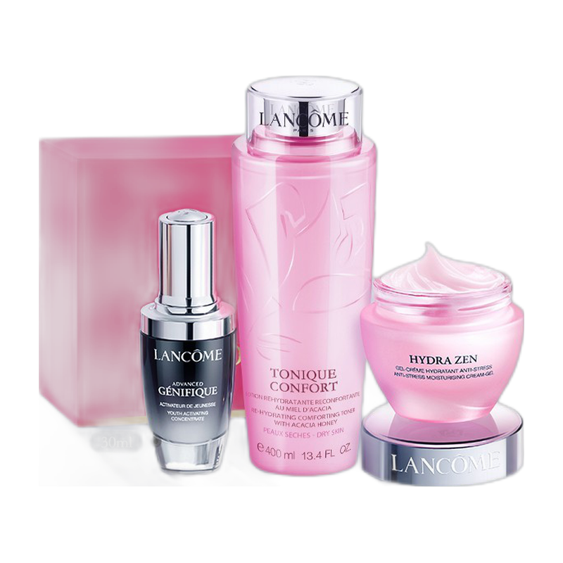 兰蔻 清爽补水护肤套装