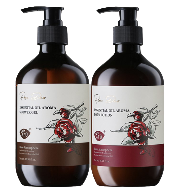 阿芙 玫瑰精油香氛沐浴露