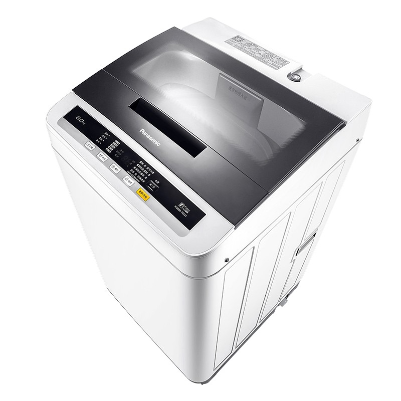 松下 钢化玻璃上盖洗衣机