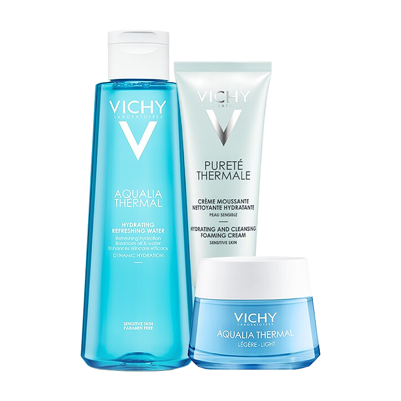 薇姿 温泉矿物保湿护肤套装