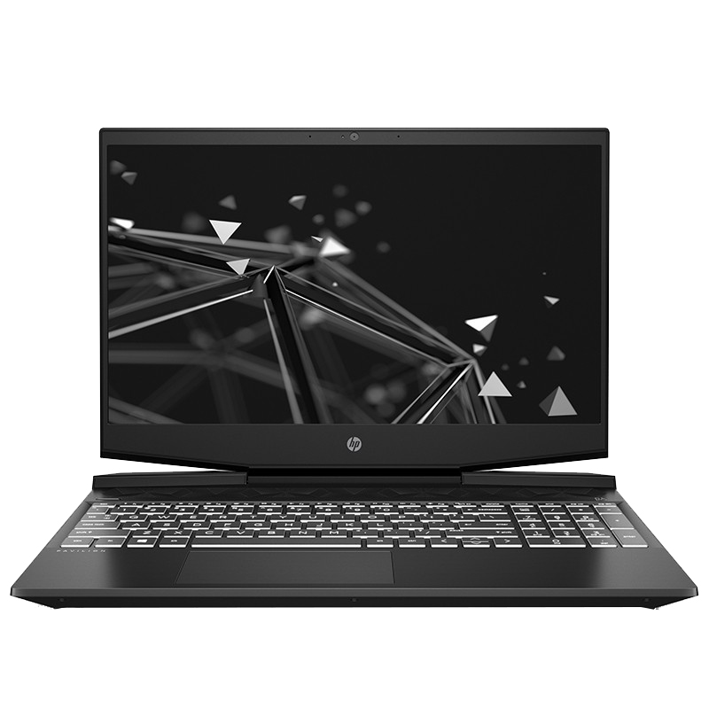 惠普 微边框黑色游戏本
