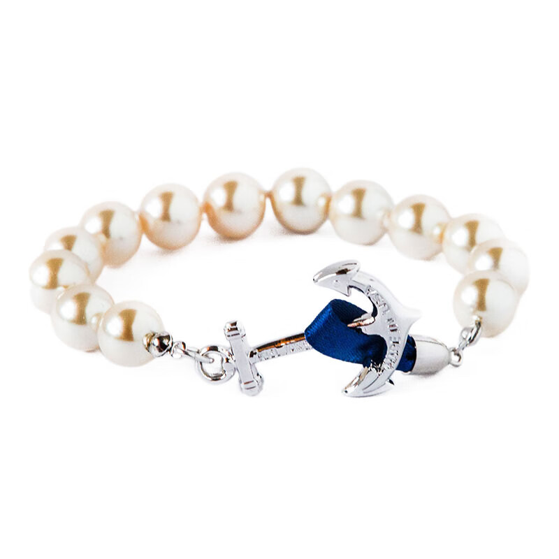 KJP 船锚珍珠手链