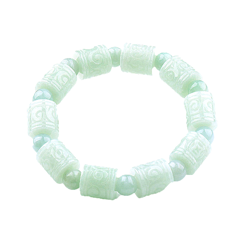 可玉可求 雕刻 手串