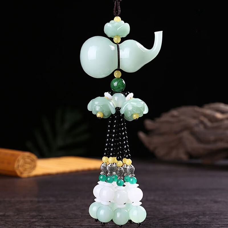 久创 玻璃葫芦汽车挂件