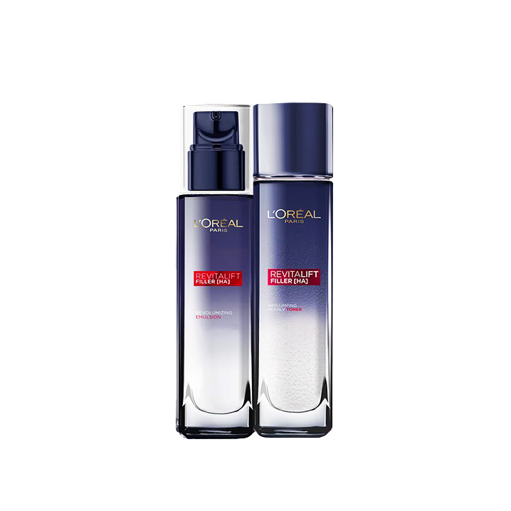 欧莱雅 复颜玻尿酸水乳护肤套装