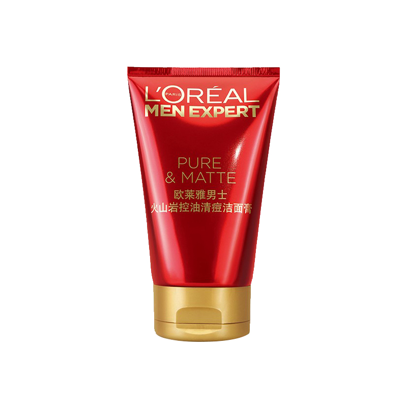 欧莱雅 火山岩控油男士洁面乳