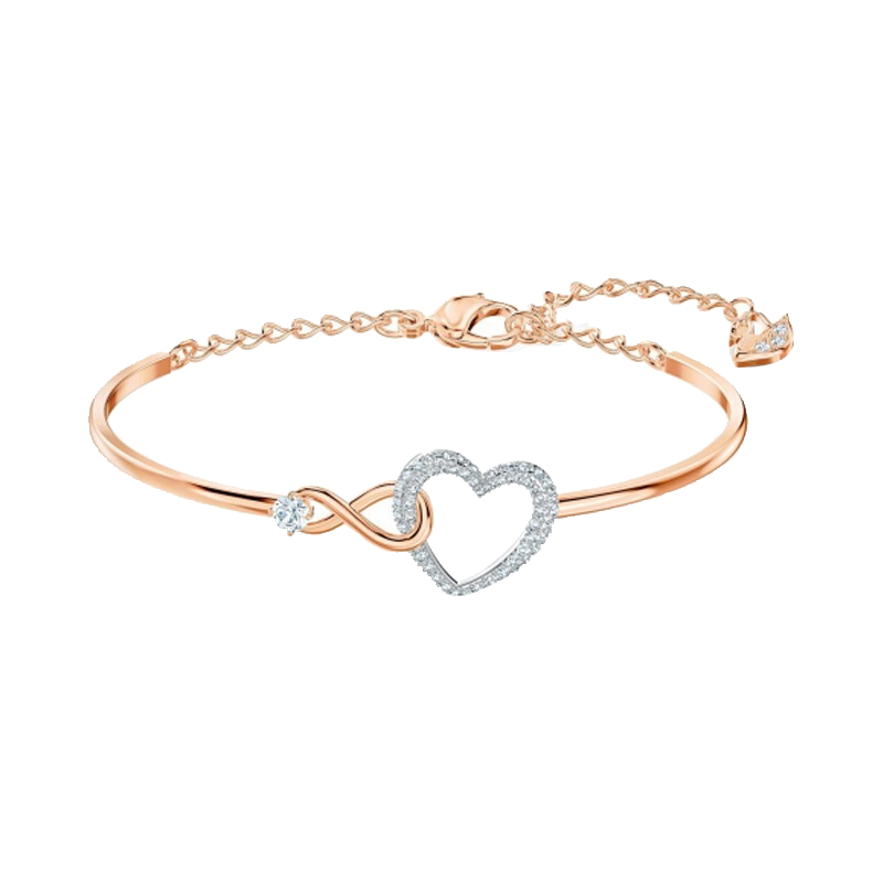 施华洛世奇 心型镶钻手链