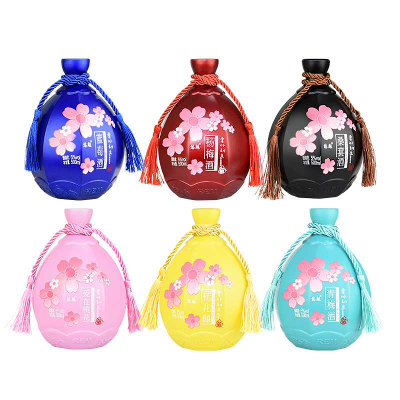 悠魅 八棱组合装花果酒