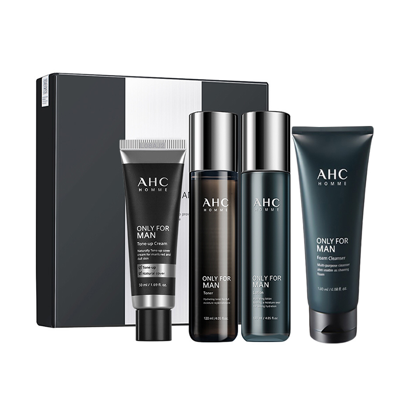 ahc 男士水乳祛豆护肤套装