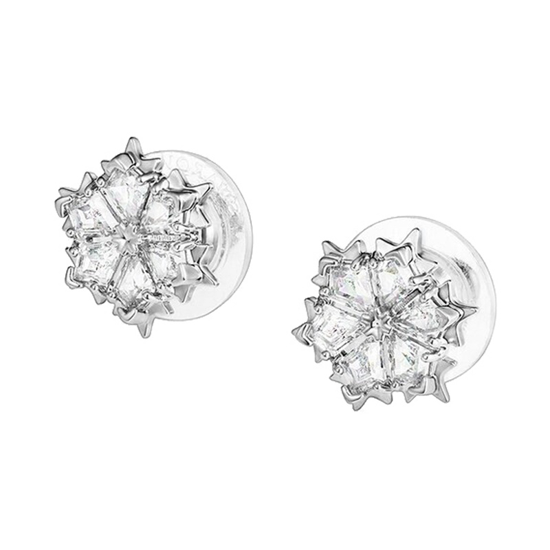 施华洛世奇雪花耳饰