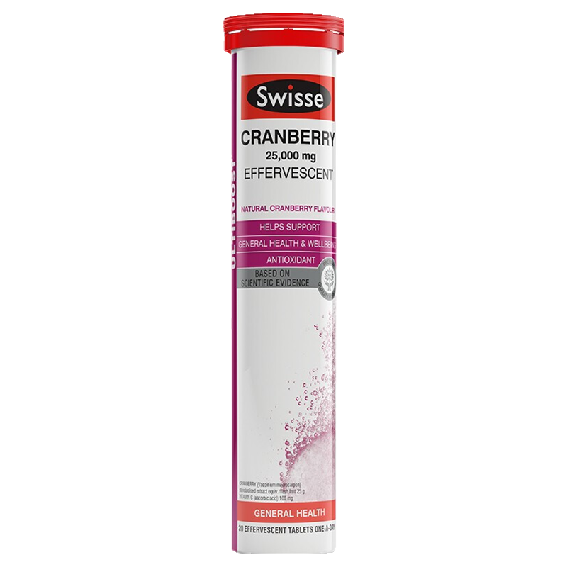 斯维诗 高浓度 蔓越莓泡腾片