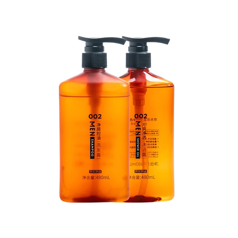 京东京造保湿控油沐浴套装