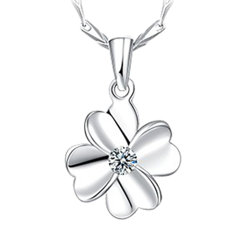 唯一镶施华洛世奇锆石项链