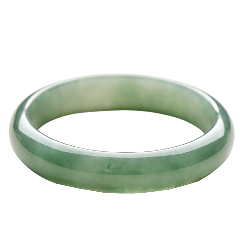 可玉可求 冰底女士翡翠手镯