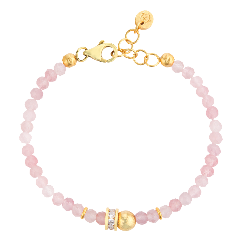 AWNL 粉色水晶手链