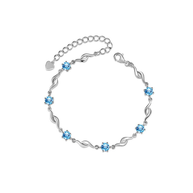 筑梦银 925纯银 手链