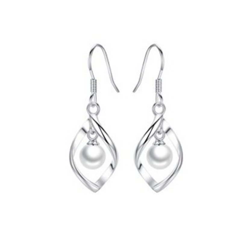 沉鱼落雁个性长款珍珠耳饰