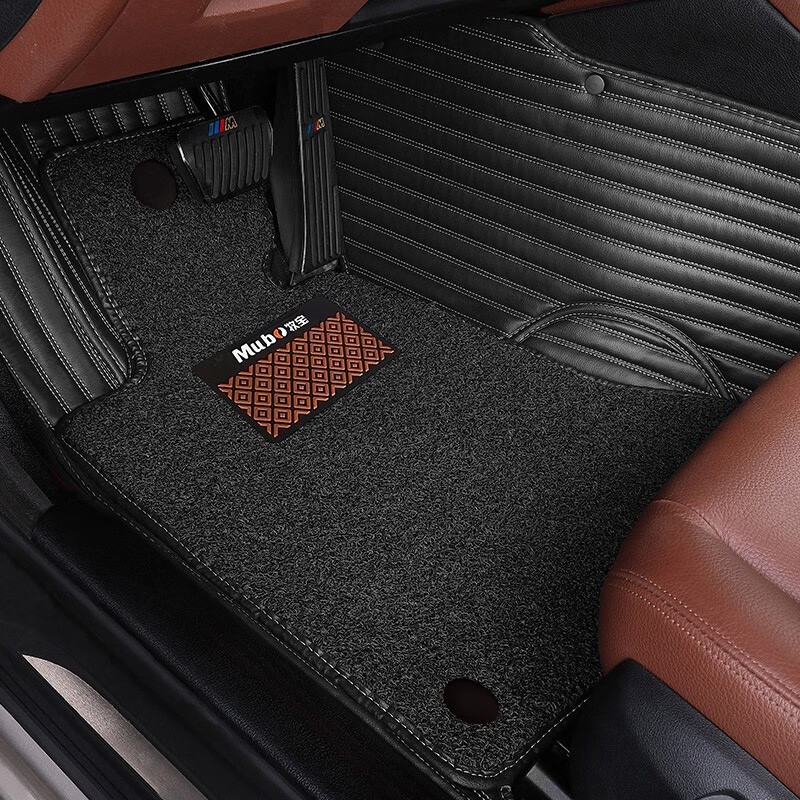 牧宝 纯色配色 汽车脚垫