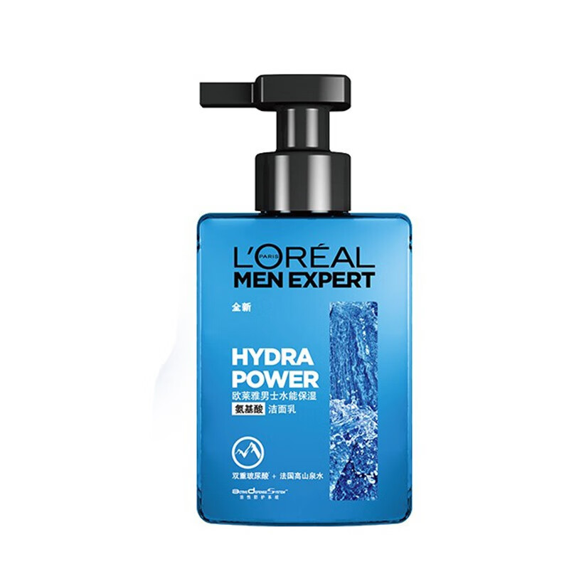 欧莱雅水能保湿氨基酸洁面乳