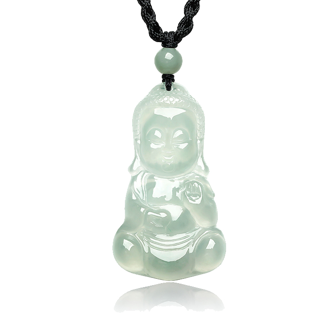 周六福 观音宝宝翡翠吊坠