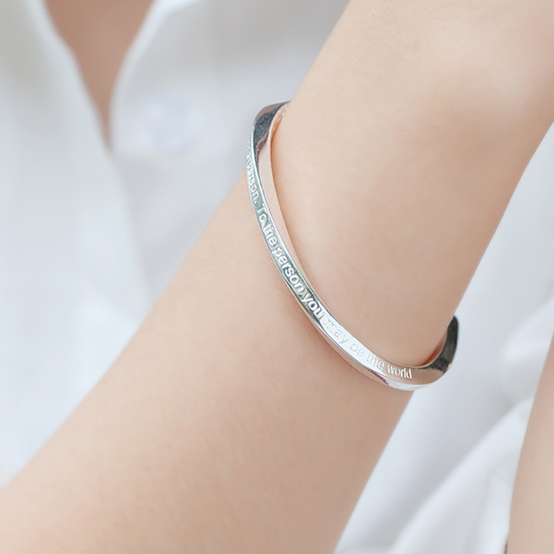 卡蒂罗 999纯银手链