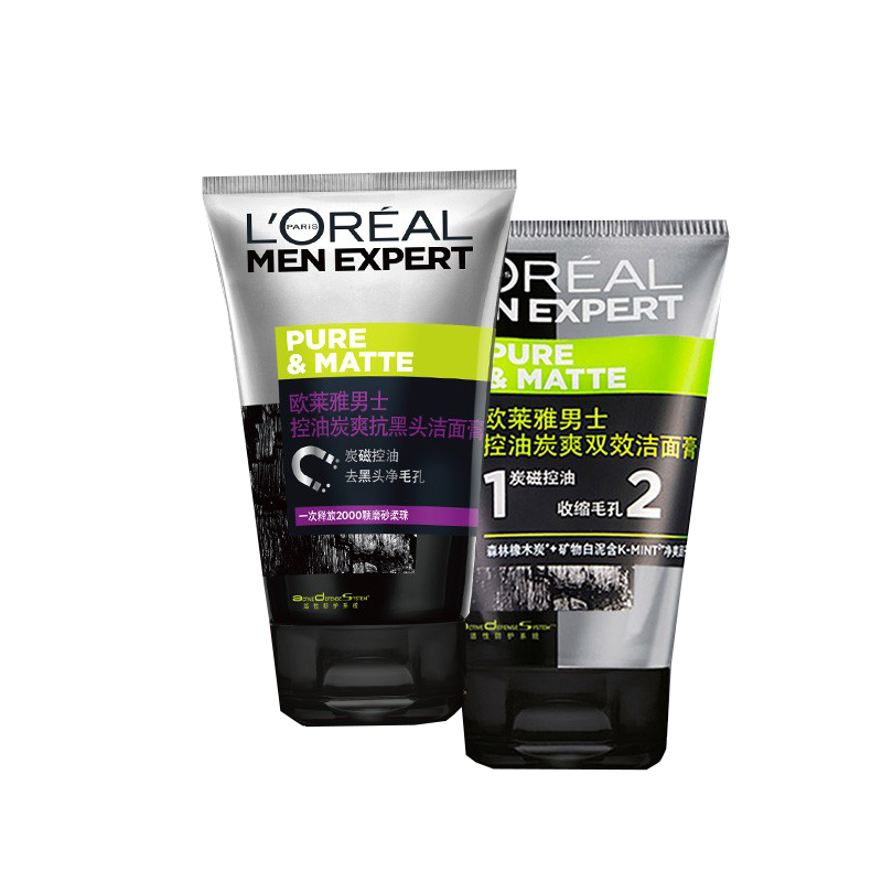 欧莱雅 男士控油抗痘洗面奶