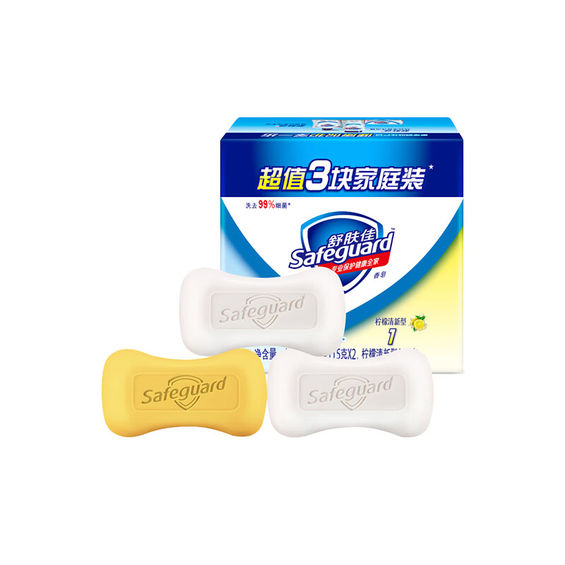 舒肤佳 温和洁净混合三块香皂
