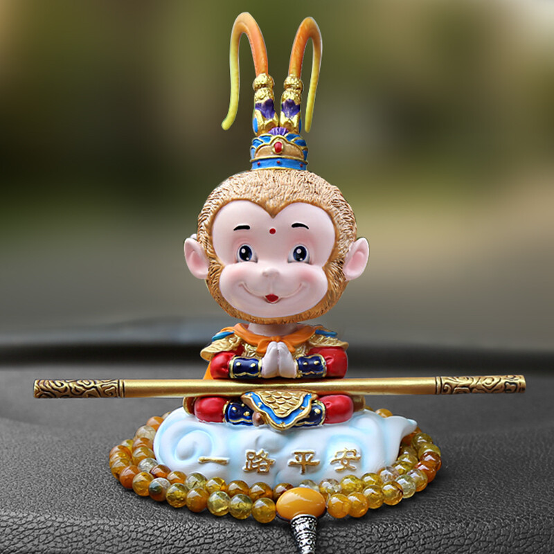 璐艺恺 创意齐天大圣 汽车摆件