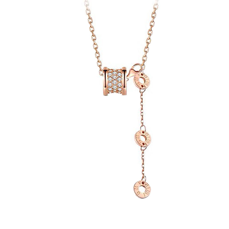 莞晗 小蛮腰纯银项链