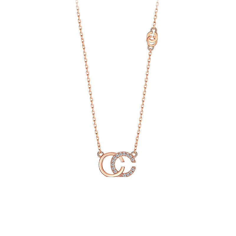 T400 18K金钻石项链